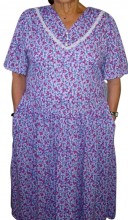adaptive back snap drop-waist dress-knit