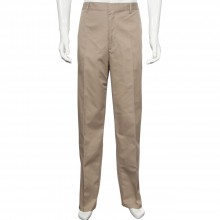 mens half elastic twill pants