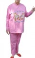 Screen-printed Fleece Pant Set