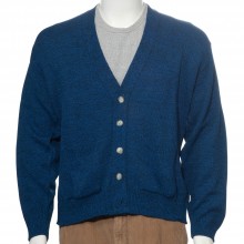 adaptive mens back snap sweater cardigan