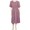 adaptive back snap dress with placket-front view