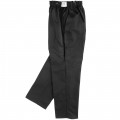 womens side zipper twill pants