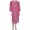 Adaptive Back Snap Housecoat Duster-full view